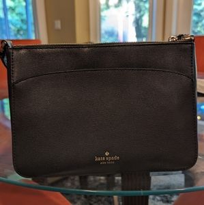Genuine Kate Spade Adel Medium Zip Top Crossbody Bag in Black